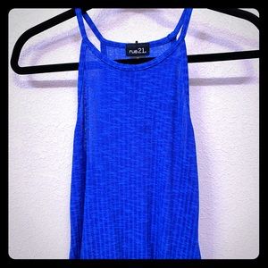 Rue21 Royal Blue Tank Top